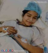 Sakshi Tyagi donating liver during surgery, stitches, liver, donate