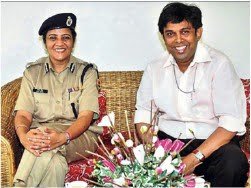 Nina Singh, India's first woman CISF chief, with her husband, IAS officer Rohit Kumar Singh.