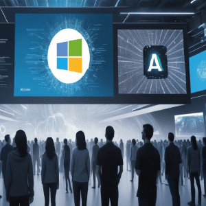 Microsoft and OpenAI Collaboration Poster