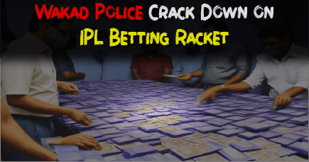 Wakad Police IPL Betting Raid Poster