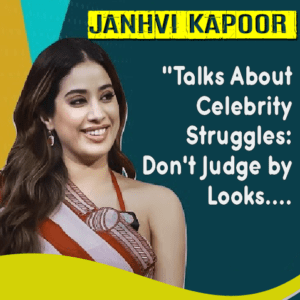 Janhvi Kapoor speaking into a microphone on The Lallantop Podcast